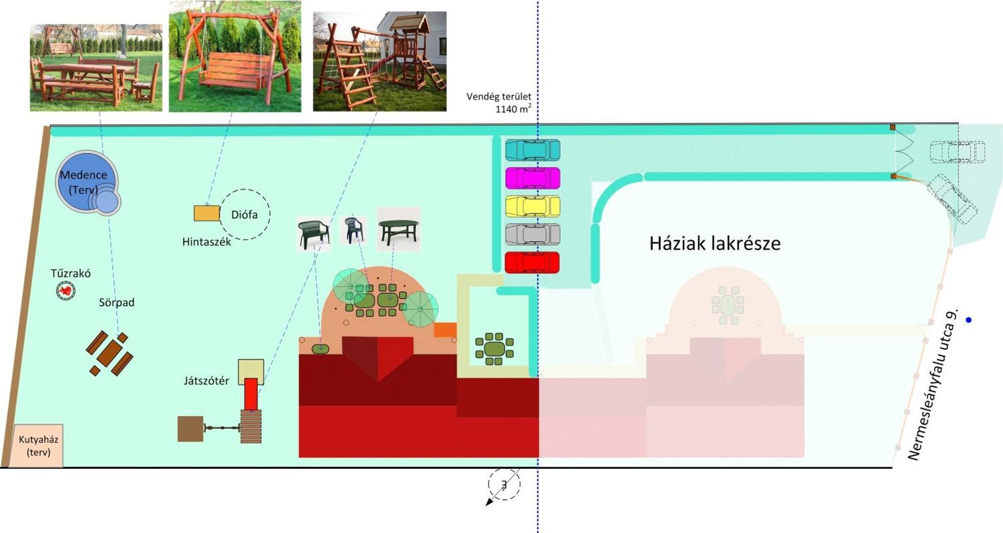 Hetkanyar Vendeghaz Nagyvázsony Exteriér fotografie